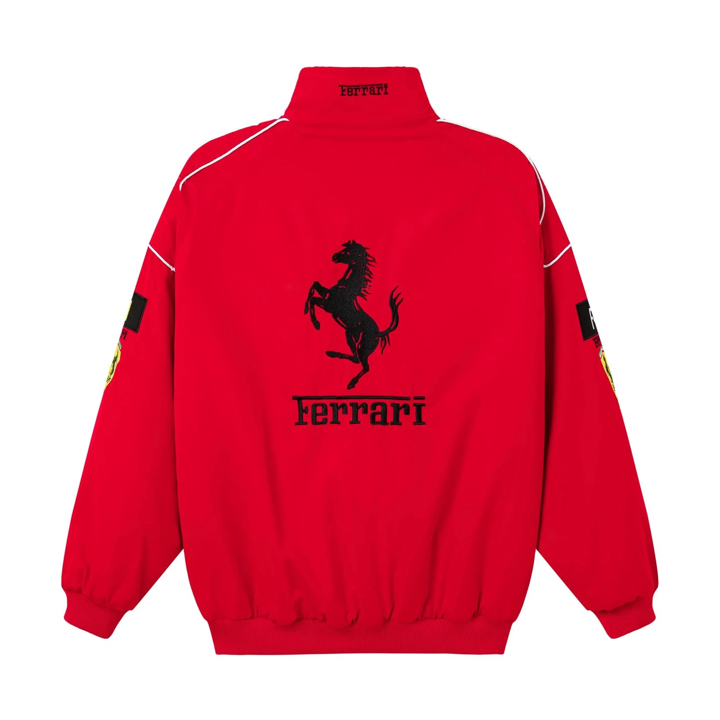 Red Vintage Racing Jacket