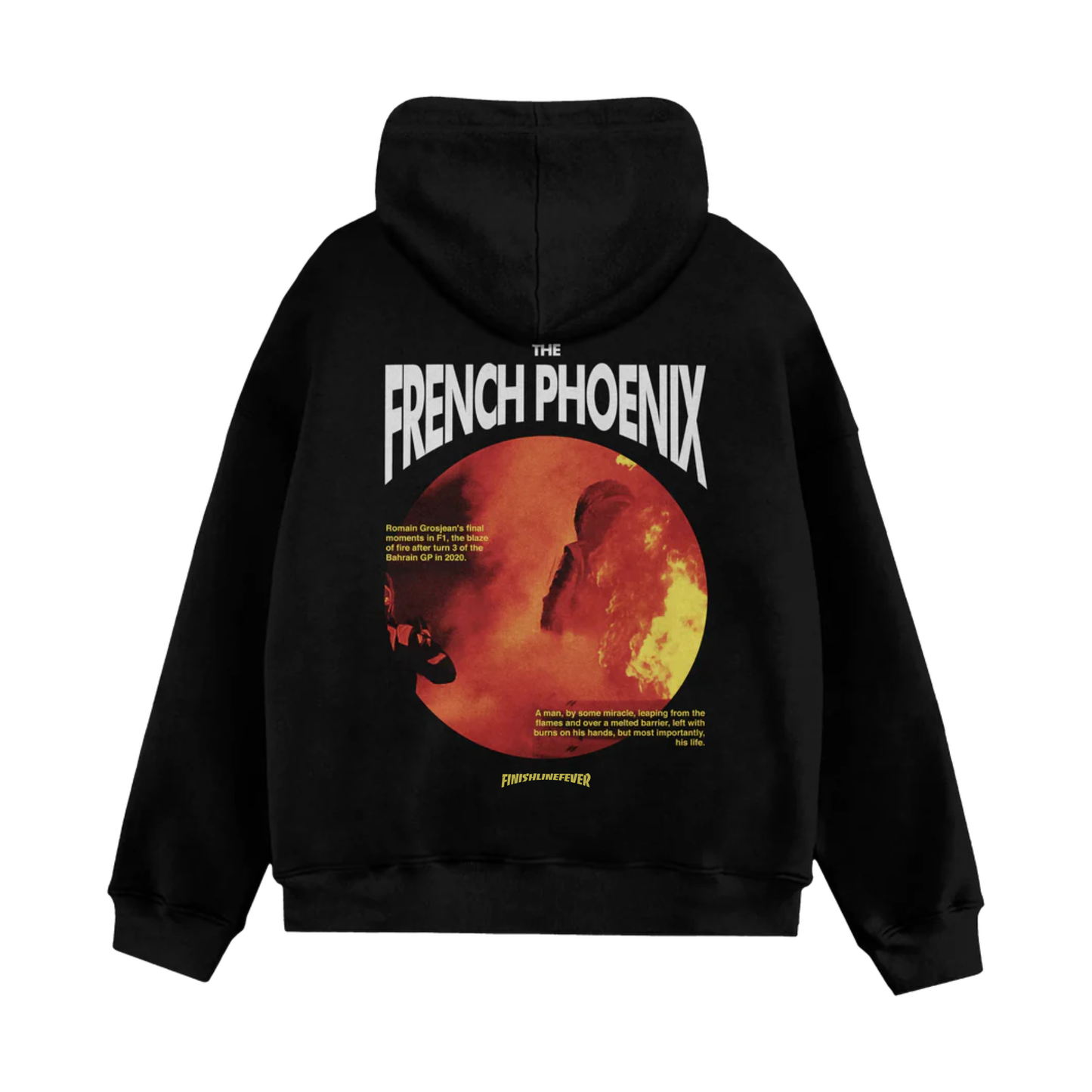 Grosjean French Phoenix Hoodie