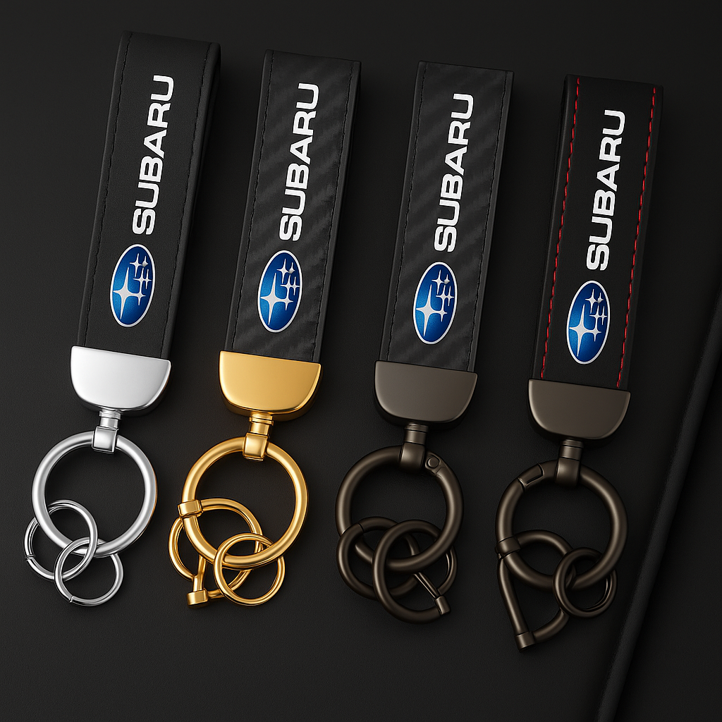 SUBARU CARBON FIBRE KEYCHAIN