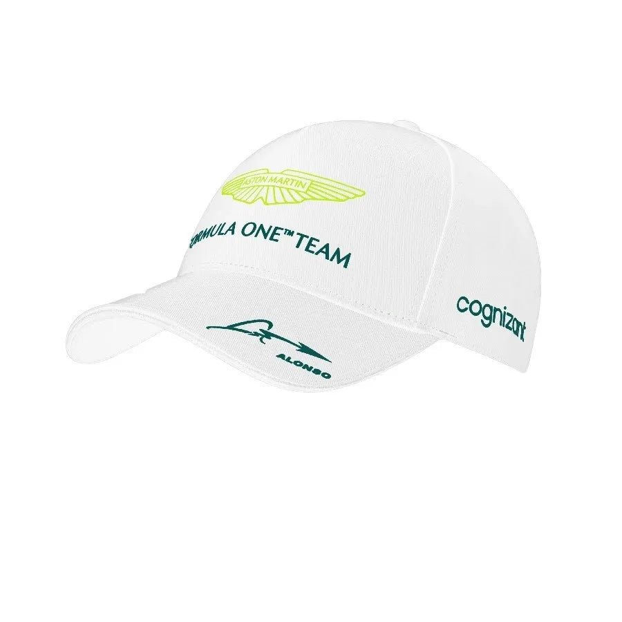 2023 WHITE ALONSO ASTON MARTIN FORMULA 1 HAT